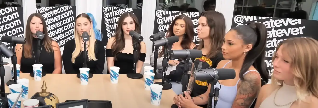Whatever podcast girl